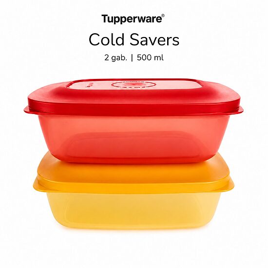 Cold Savers uzglabāšanas trauki (2 gab.) 500 ml